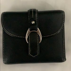 Dooney and Bourke Black Leather Wallet